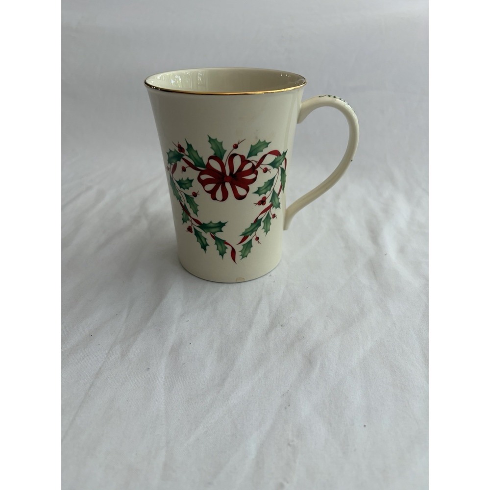 Lenox Christmas Mug American By Design  Holiday Warmest Wishes